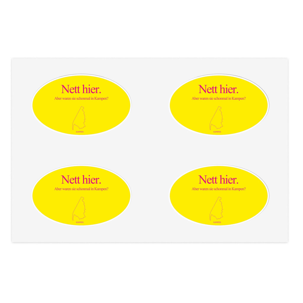 Nett Hier Kampen | Sticker