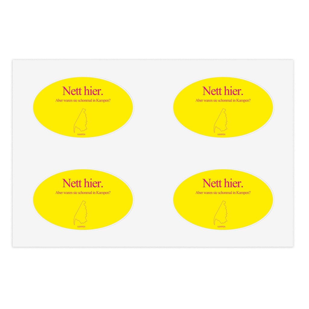 Nett Hier Kampen | Sticker